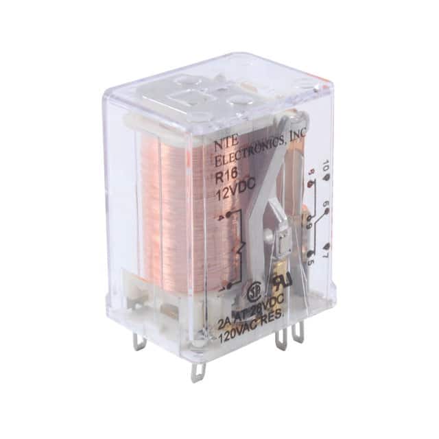 R16-23D5-24 RELAY GEN PURPOSE 6PDT 5A 24V