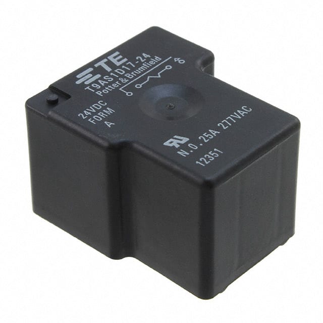 T9AS1D17-24 RELAY GEN PURPOSE SPST 21A 24V