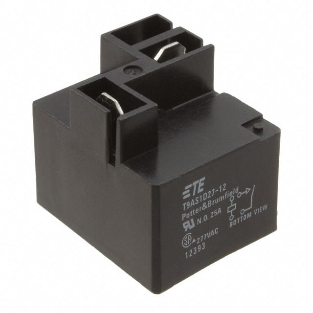 T9AS1D27-12 RELAY GEN PURPOSE SPST 21A 12V