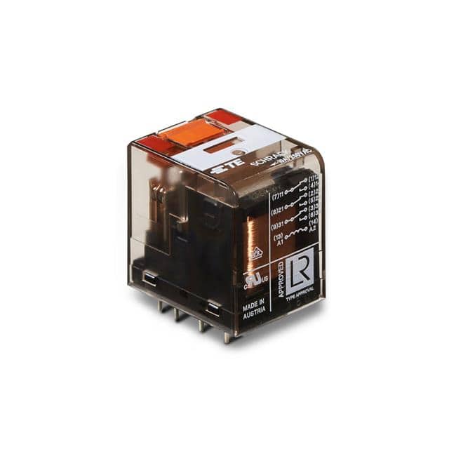 3-1415539-3 RELAY GEN PURPOSE 3PDT 10A