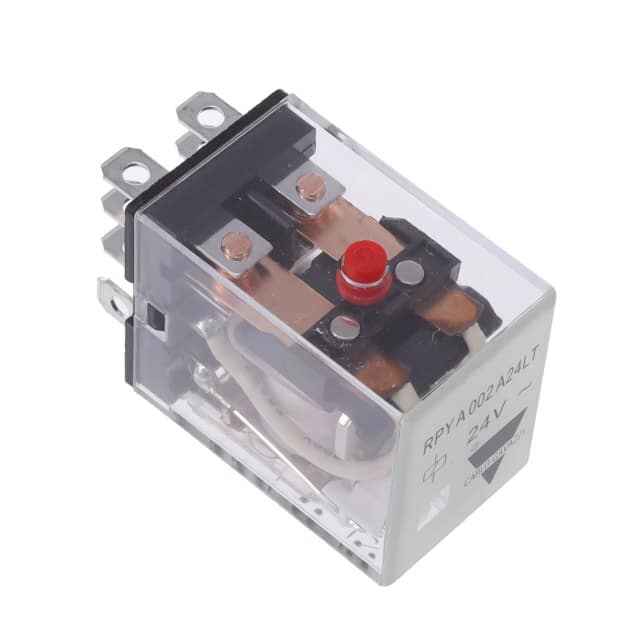 RPYA002A24LT RELAY GEN PURPOSE DPDT 10A 24V