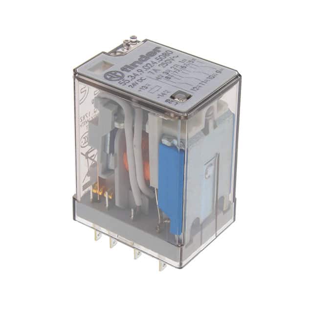 55.34.9.024.5080 RELAY GEN PURPOSE 4PDT 7A 24V
