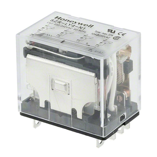 SZR-LY4-N1-AC220V RELAY GEN PURPOSE 4PDT 10A 220V