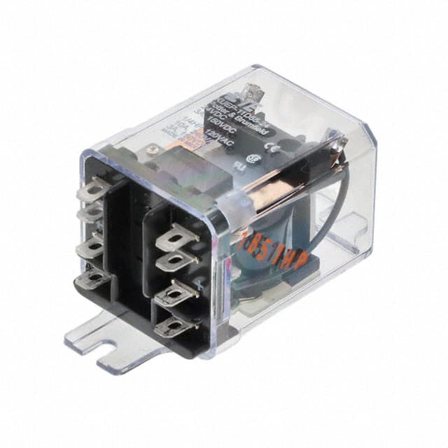 KUEP-11D55-24 RELAY GEN PURPOSE DPDT 10A 24V