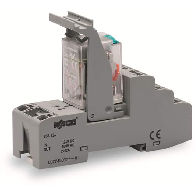 858-324 RELAY GEN PURPOSE DPDT 12A 24V