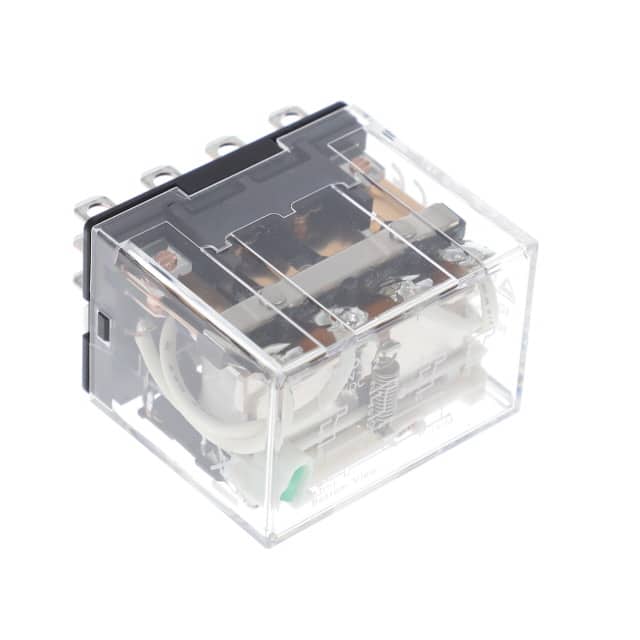 LY4N-D2 DC125 RELAY GEN PURPOSE 4PDT 10A 125V