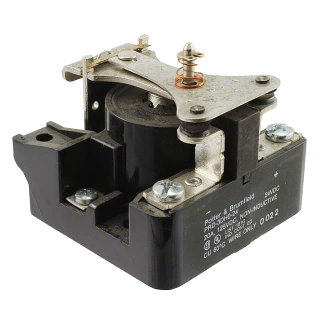 PRD-3DH0-24 RELAY GEN PURPOSE SPST 20A 24V