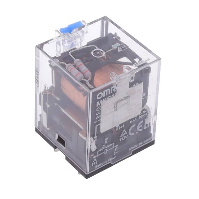 MKS1XTIN-10 DC220 RELAY GEN PURPOSE SPST 10A 220V