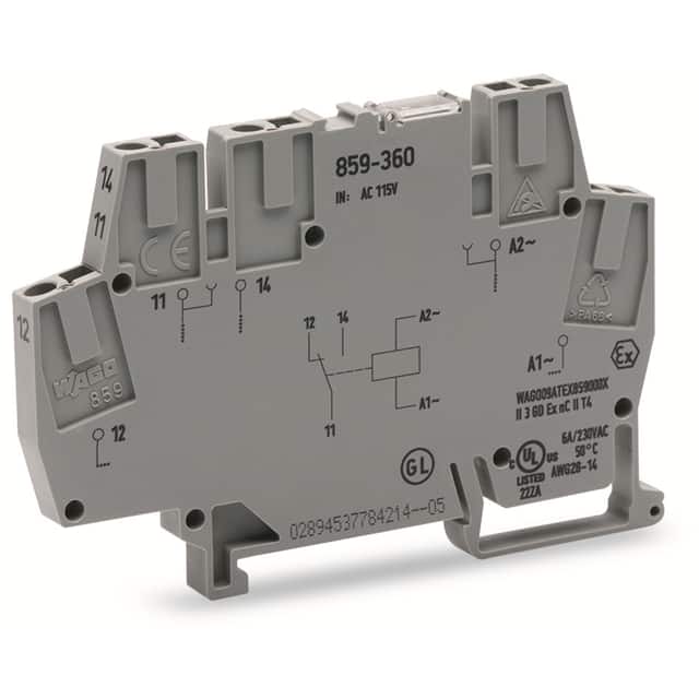 859-360 RELAY GEN PURPOSE SPDT 5A 115V