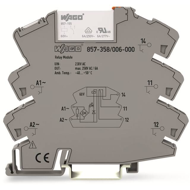 857-358/006-000 RELAY GEN PURPOSE SPDT 6A 230V