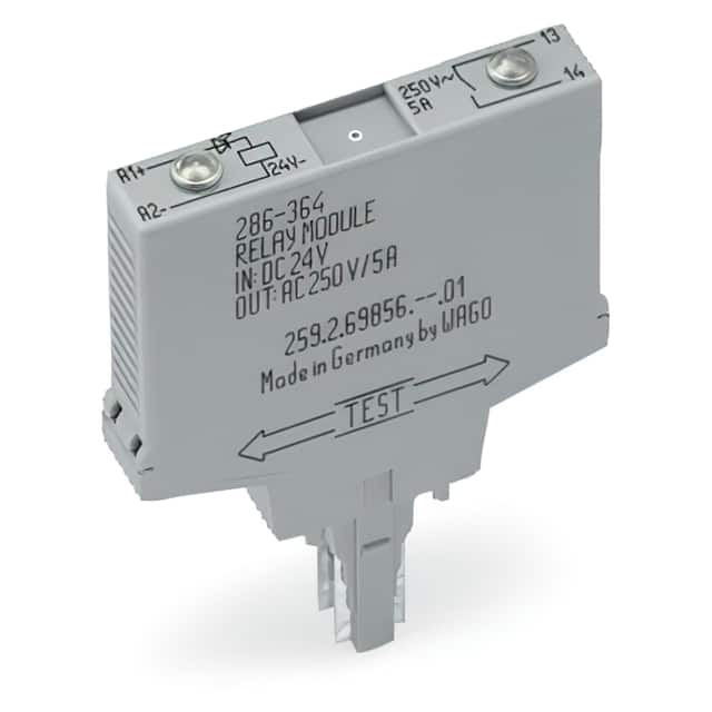286-364 RELAY GEN PURPOSE SPST 5A 24V