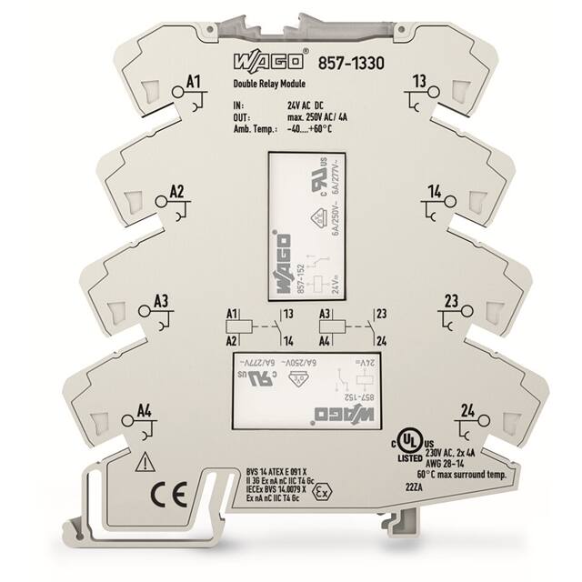 857-1330 RELAY GEN PURPOSE SPST 4A 240V
