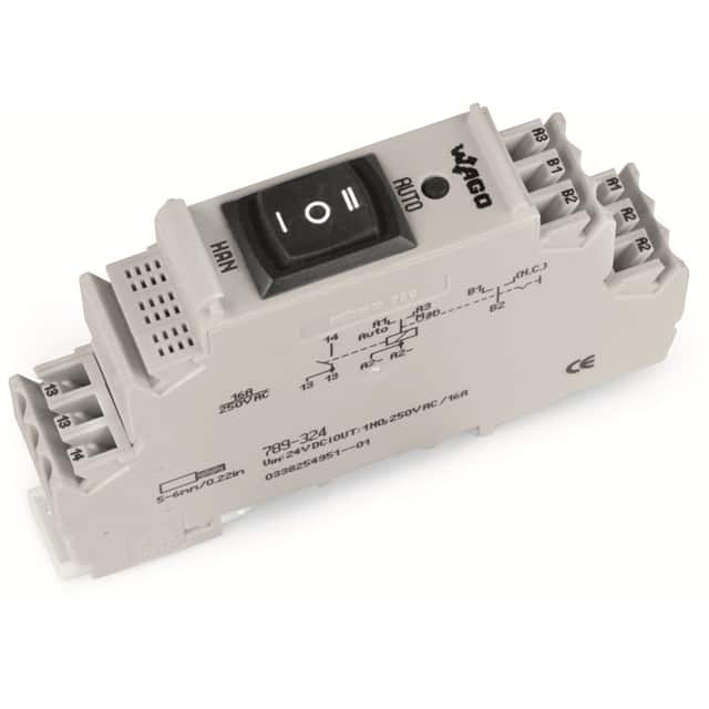 789-324 RELAY GEN PURPOSE SPST 16A 24V