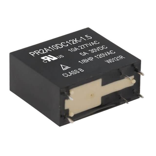 PR2A10DC12K-1.5 RELAY DPST 10A 12V