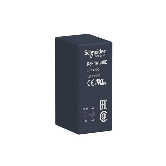 RSB1A120BD HARMONY, INTERFACE PLUG-IN RELAY