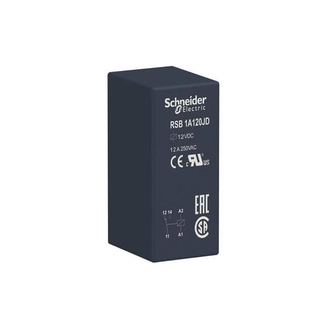 RSB1A120JD HARMONY, INTERFACE PLUG-IN RELAY