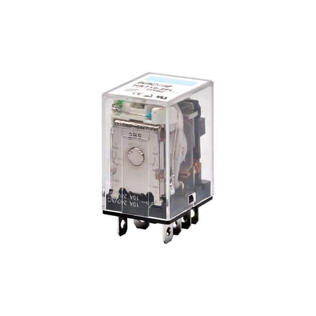 HR710-2PL-110VAC RELAY GEN PURPOSE DPDT 10A 110V