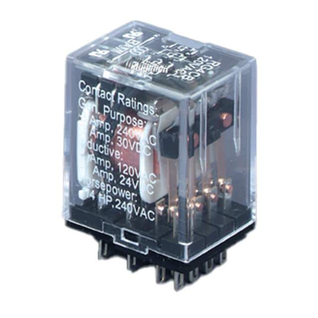 RG4CB-24VDC-L RELAY GEN PURPOSE 4PDT 3A 24V