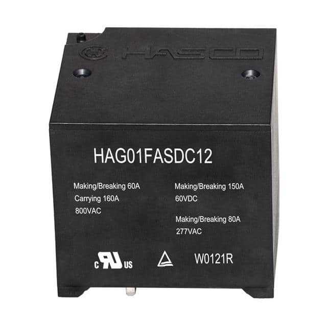 HAG01FASDC12 RELAY SPST 160A 12V