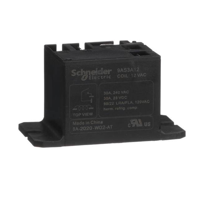 9AS3A12 ELECTROMECHNICAL POWER RELAYS, S