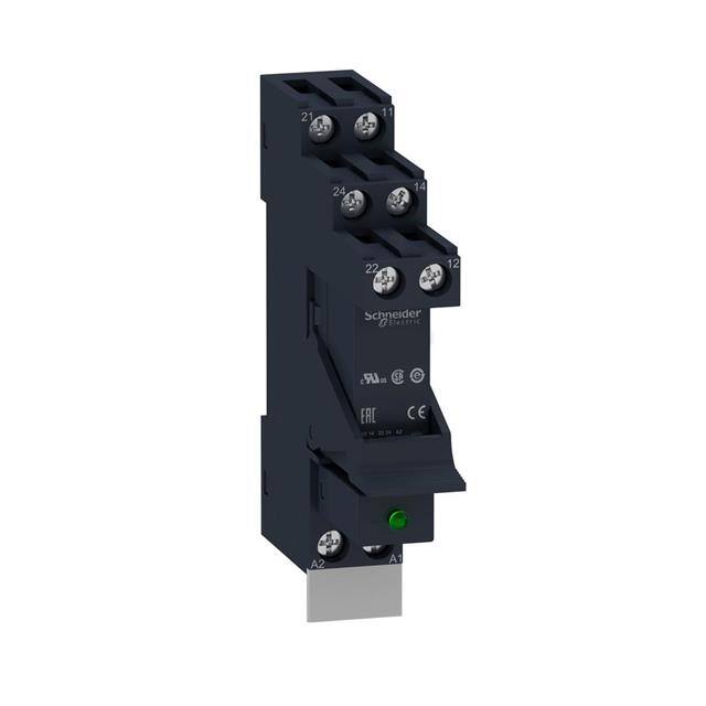 RSB2A080BDPV HARMONY, INTERFACE PLUG-IN RELAY