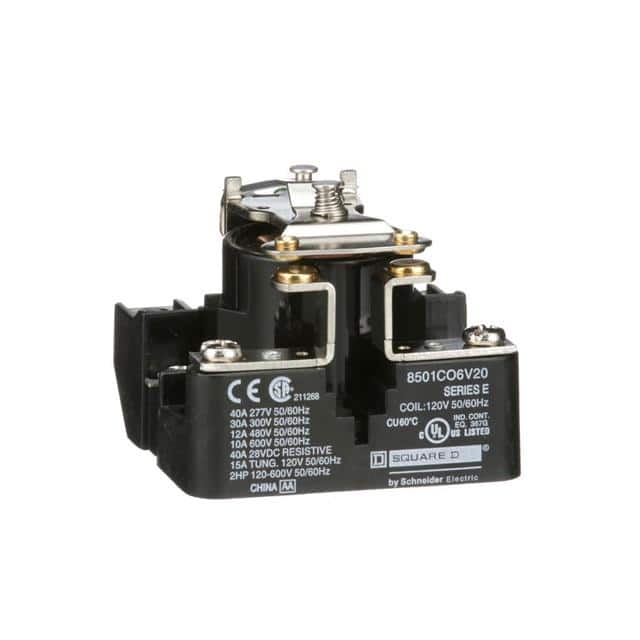 8501CO6V20 POWER RELAY, TYPE C, 2.0 HP, 30A