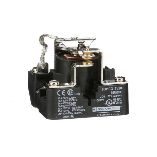 8501CO15V20 POWER RELAY, TYPE C, 2 HP, 30A R
