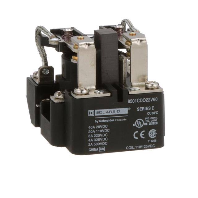 8501CDO22V60 POWER RELAY, TYPE C, 10A RESISTI