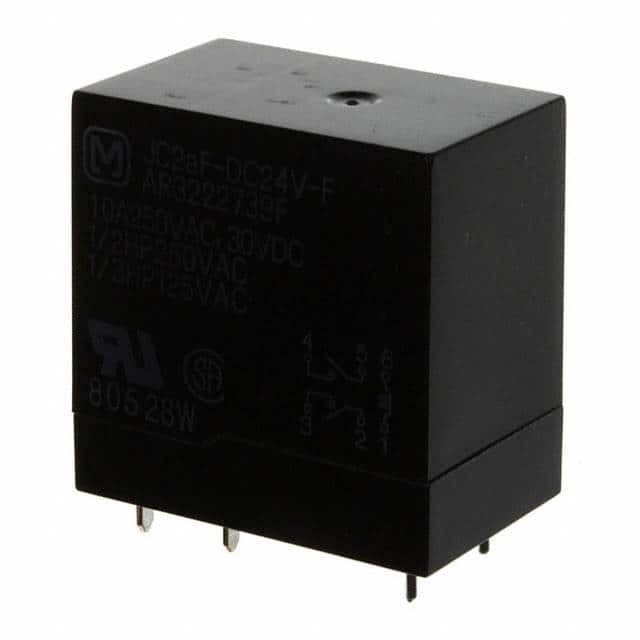 JC2AF-DC24V RELAY GEN PURPOSE DPST 10A 24V