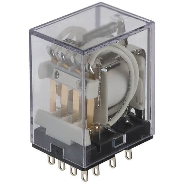 HJ4-T-AC220/240V RELAY GEN PURPOSE 4PDT 5A 240V
