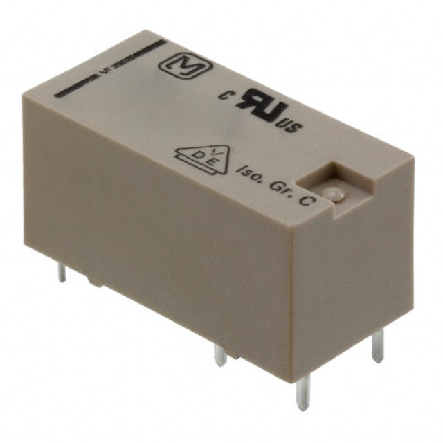 DE1A1B-L-5V RELAY GEN PURPOSE DPST 8A 5V