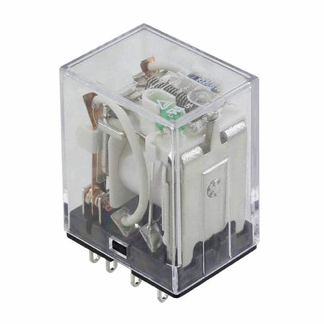 HJ2-L-AC120V RELAY GEN PURPOSE DPDT 7A 120V