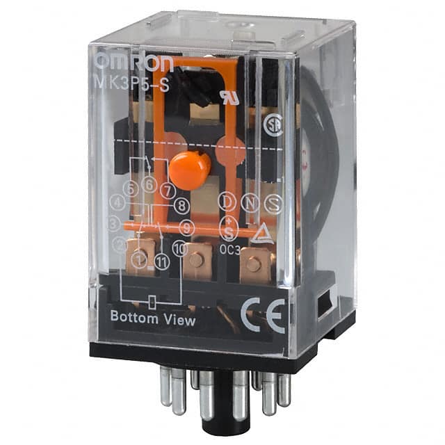 MK3P5-S-AC24 RELAY GEN PURPOSE 3PDT 10A 24V