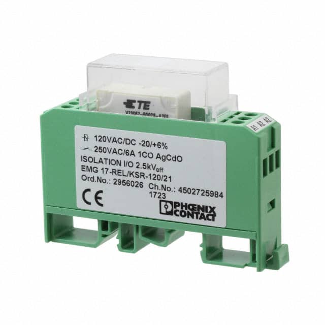2956026 RELAY GEN PURPOSE SPDT 120V