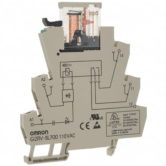 G2RV-SL700 AC110 RELAY GEN PURPOSE SPDT 6A 110V