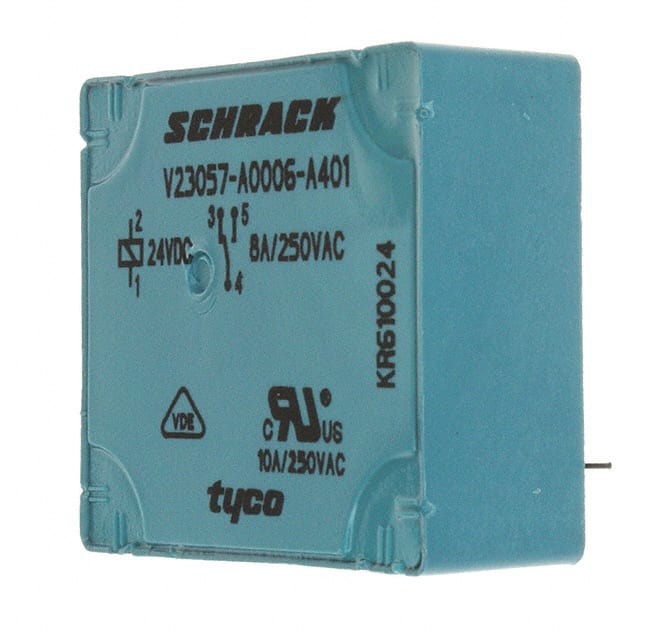 V23057-A0006-A401 RELAY GEN PURPOSE SPDT 8A 24V