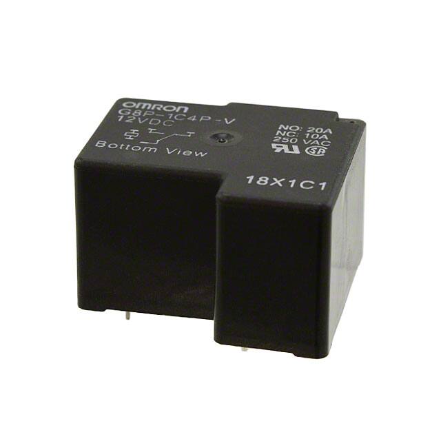 G8P-1C4P-V DC12 RELAY GEN PURPOSE SPDT 10A 12V