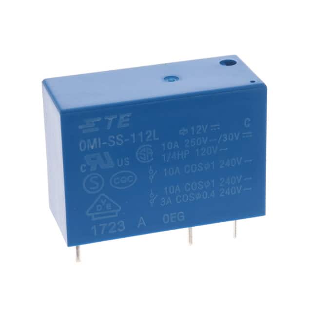 OMI-SS-112L,300 RELAY GEN PURPOSE SPDT 10A 12V