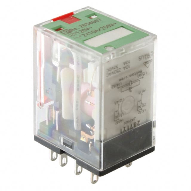 2834067 RELAY GEN PURPOSE DPDT 10A 120V