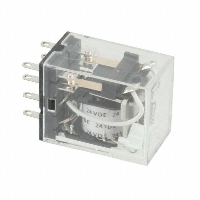 MY2N-DC24 RELAY GEN PURPOSE DPDT 5A 24V