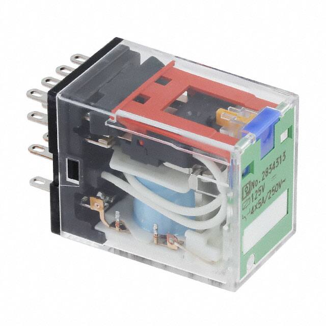 2834313 RELAY GEN PURPOSE 4PDT 5A 125V