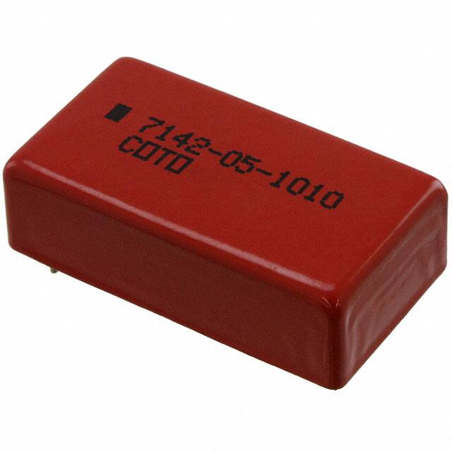 7142-05-1010 RELAY REED DPDT 250MA 5V