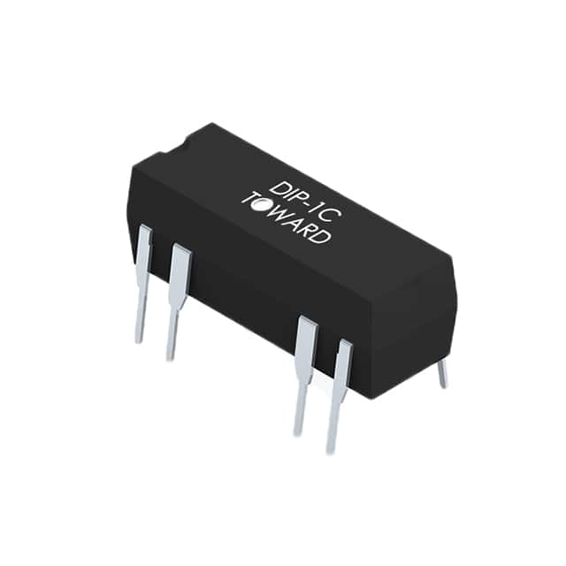 DIP-1C12 200V/0.5A REED RELAY, 1 FORM C,
