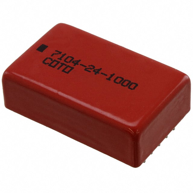 7104-24-1000 RELAY REED 4PST 500MA 24V