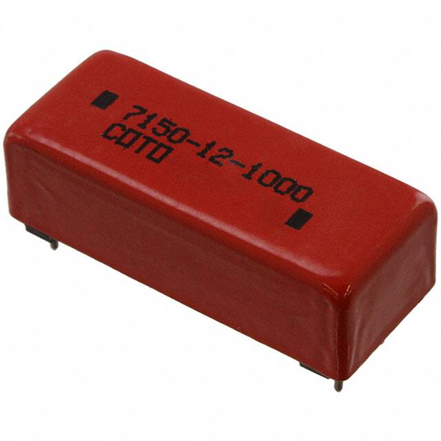 7150-12-1000 RELAY REED SPST 500MA 12V