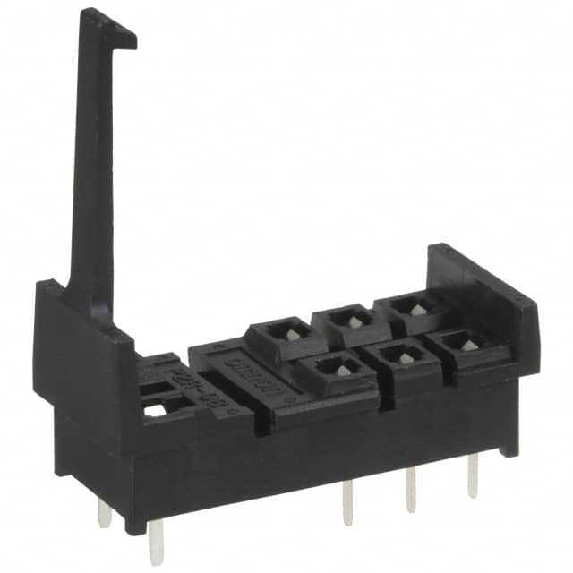P2R-08P RELAY SOCKET 8 POS THROUGH HOLE