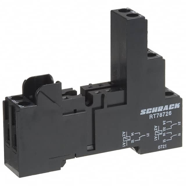 6-1415035-1 RELAY SOCKET 8 POSITION DIN RAIL