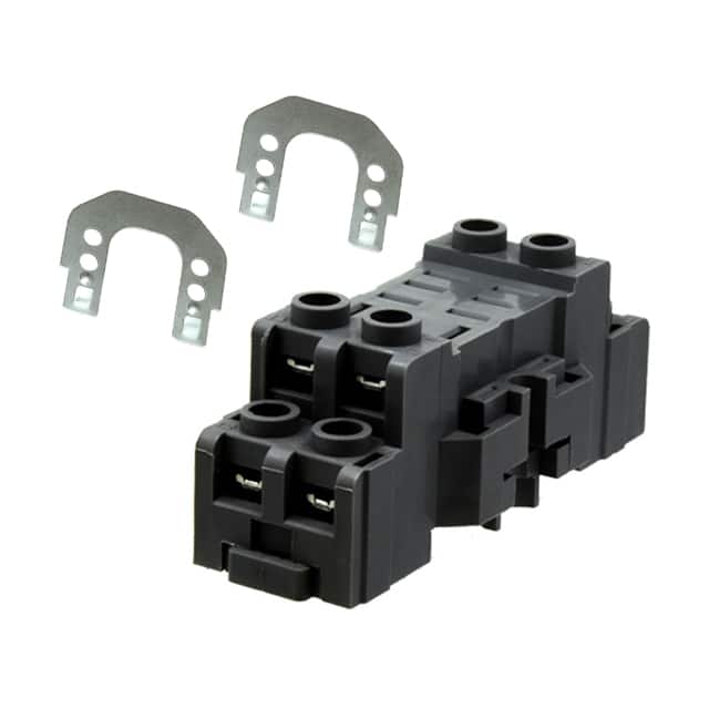 SH2B-05C RELAY SOCKET 8 POSITION DIN RAIL