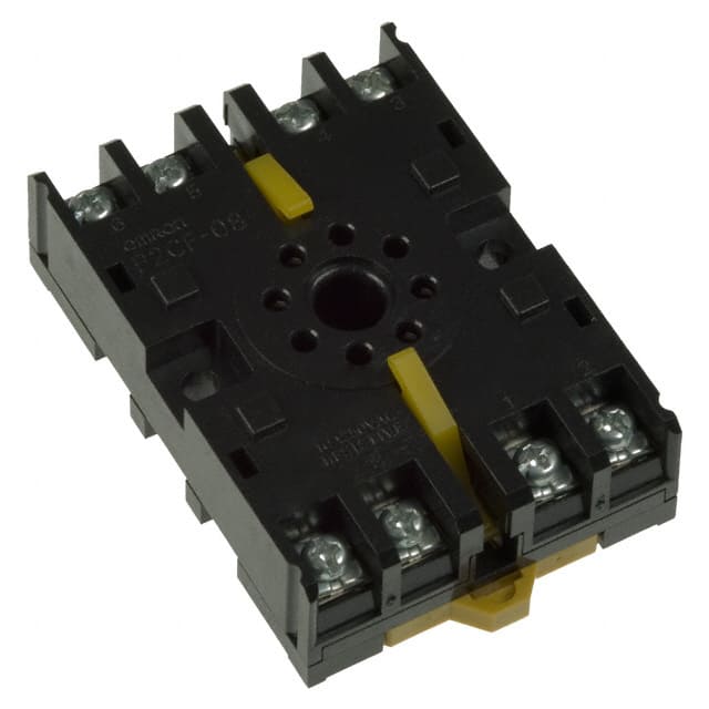 P2CF-08 RELAY SOCKET 8 POSITION DIN RAIL