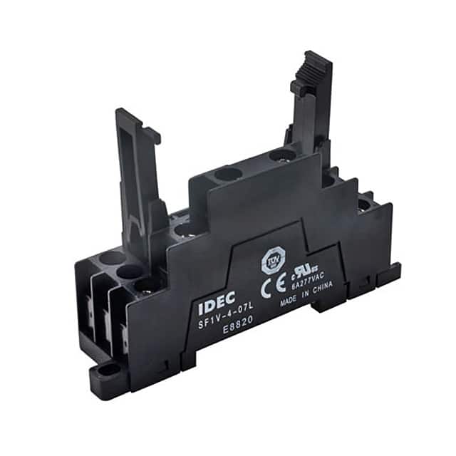 SF1V-4-07L RELAY SOCKET 10 POS DIN RAIL